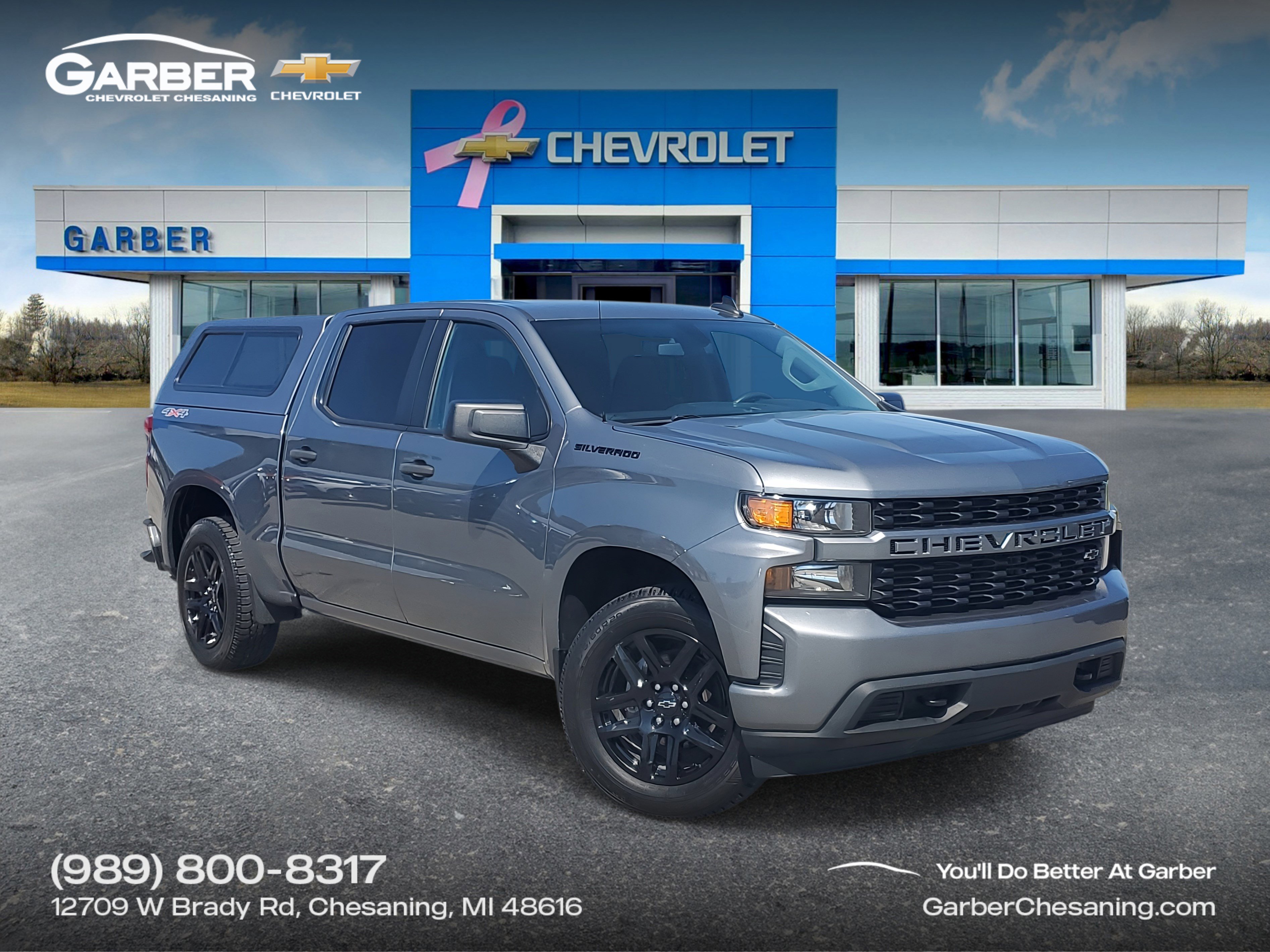 Garber Chevrolet Chesaning Auto Dealer ad creative