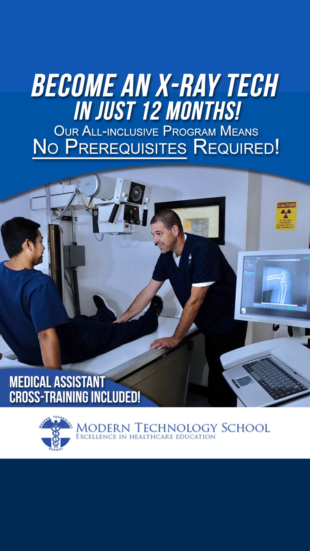 Modern Technology School Private School ad creative