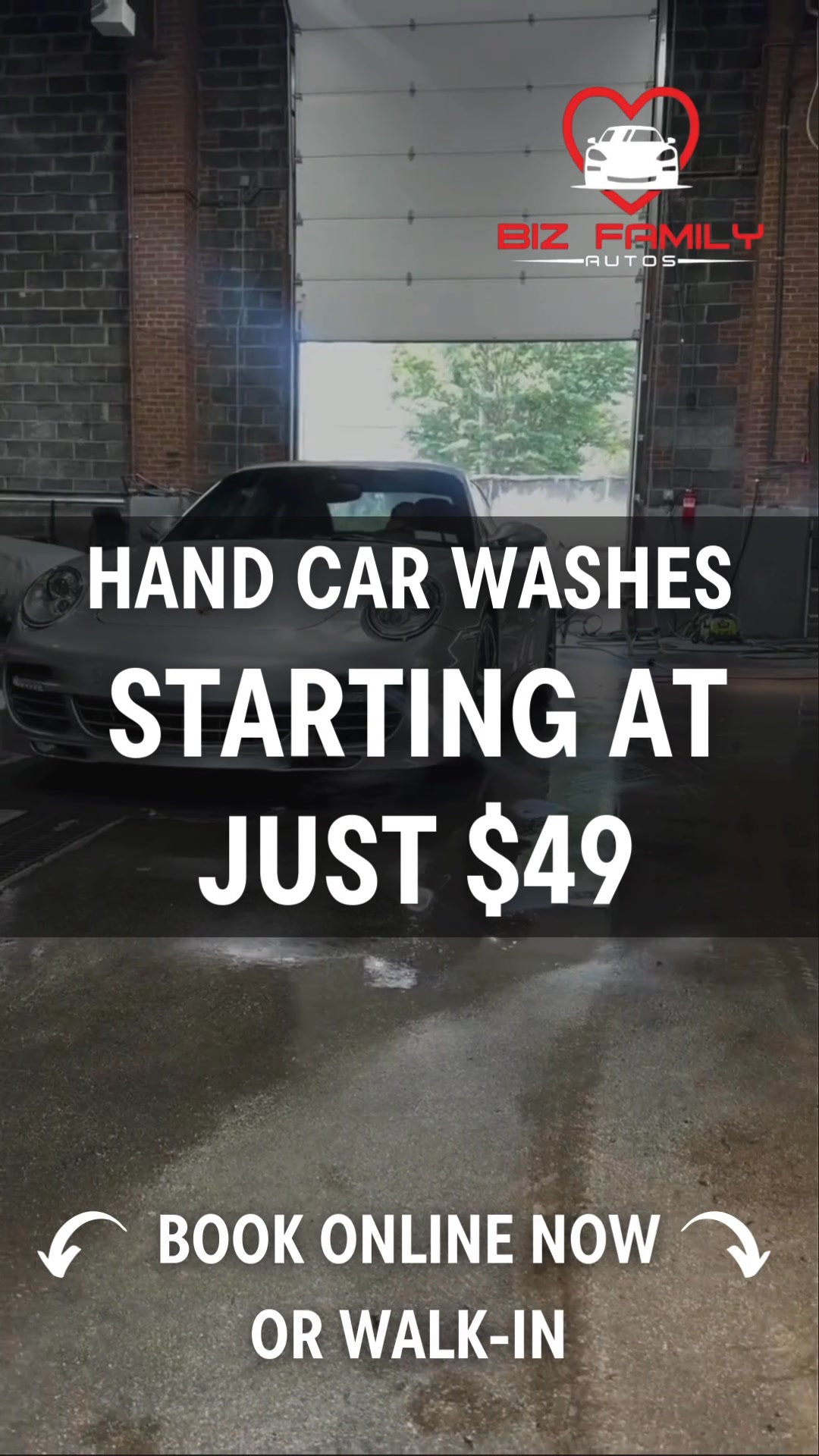 Biz Family Auto Detailing ad creative