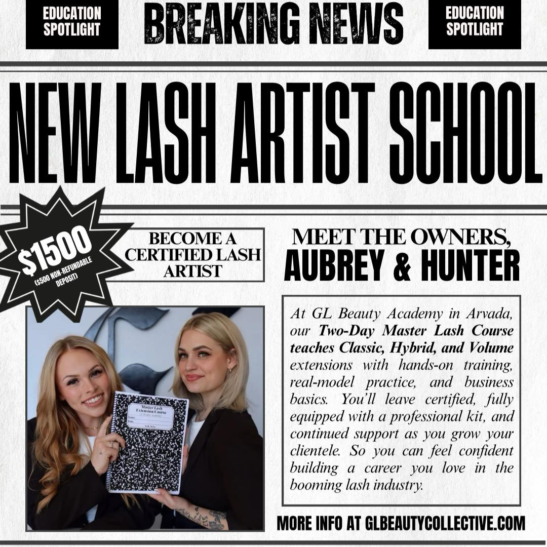 GL Beauty Academy Eyelash & Brow Studio ad creative