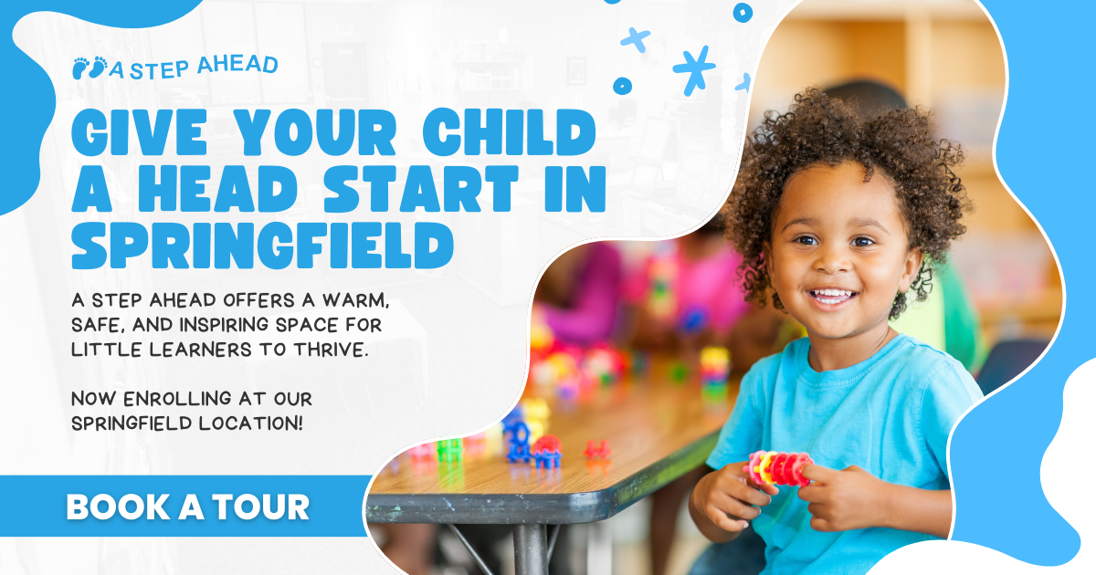 A Step Ahead Child Care & Education Center Daycare ad creative