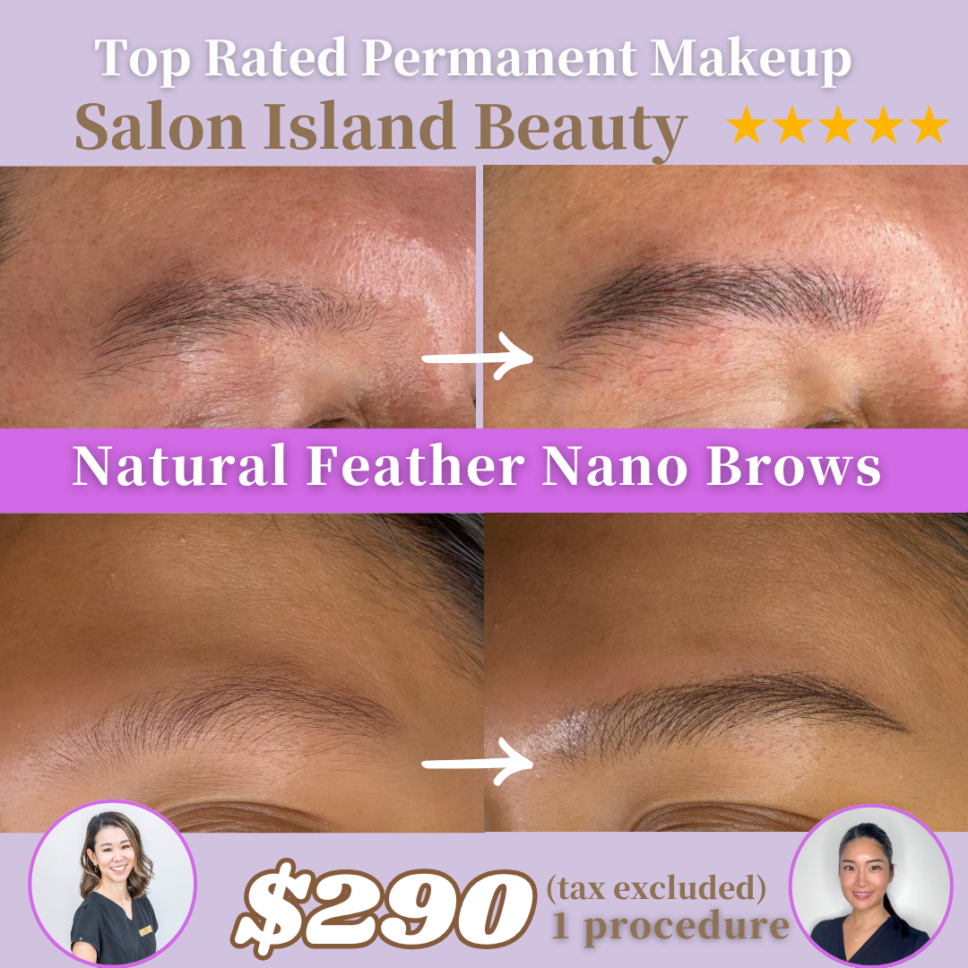 Salon Island Beauty Eyelash & Brow Studio ad creative