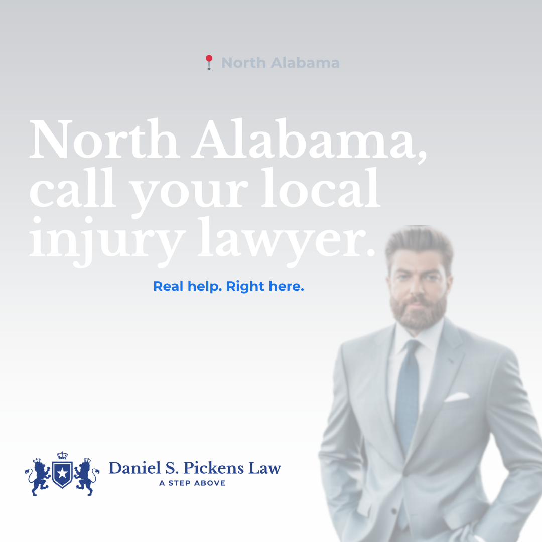 Daniel S. Pickens Law Personal Injury ad creative