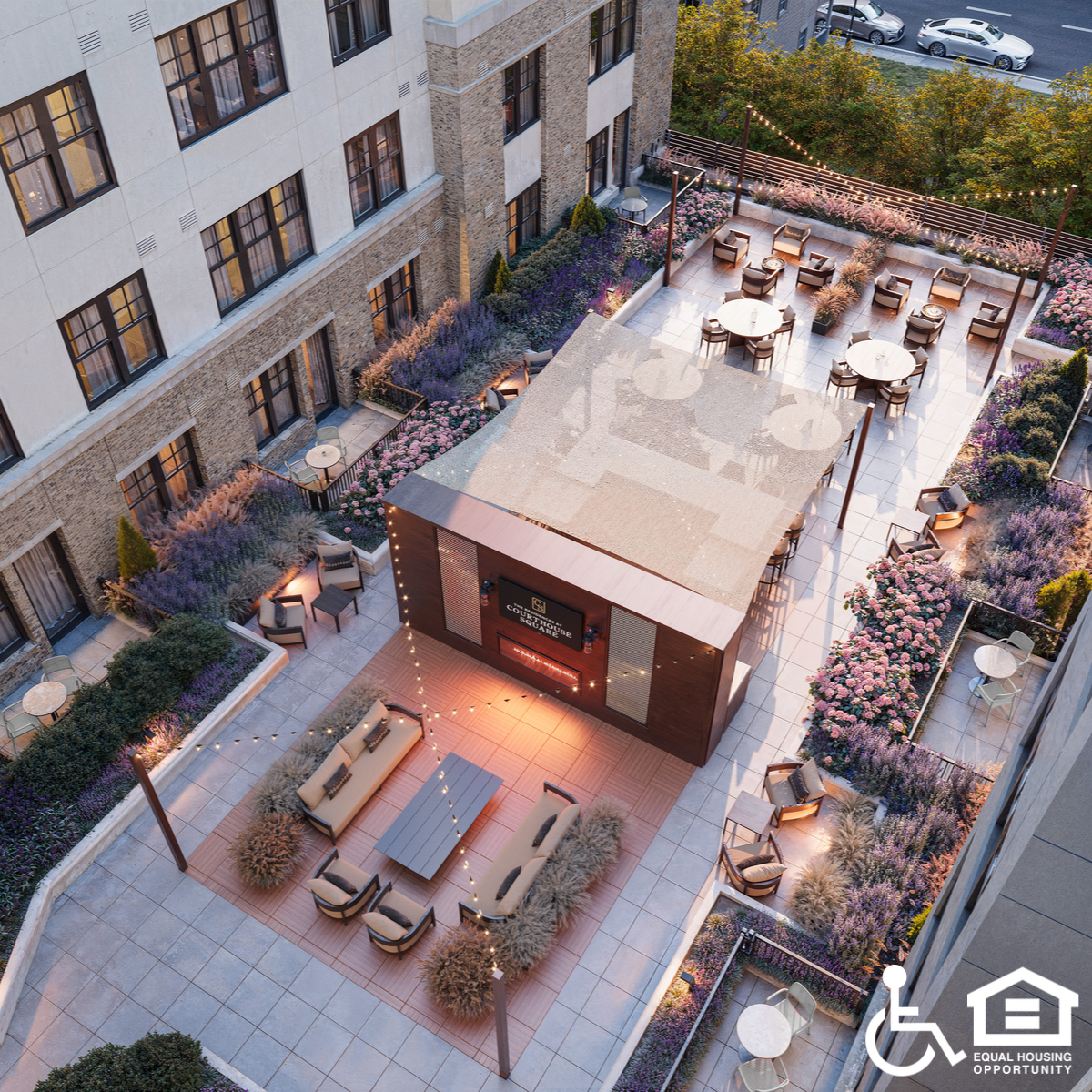 Courthouse Living Real Estate Agent ad creative