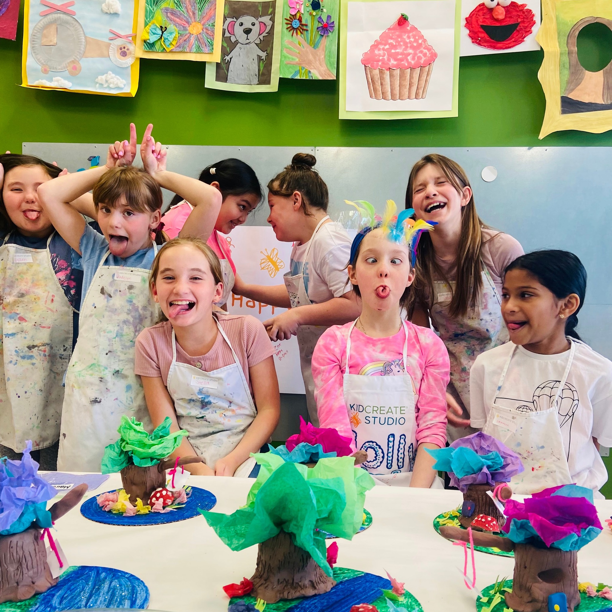 Kidcreate Studio Art Classes ad creative