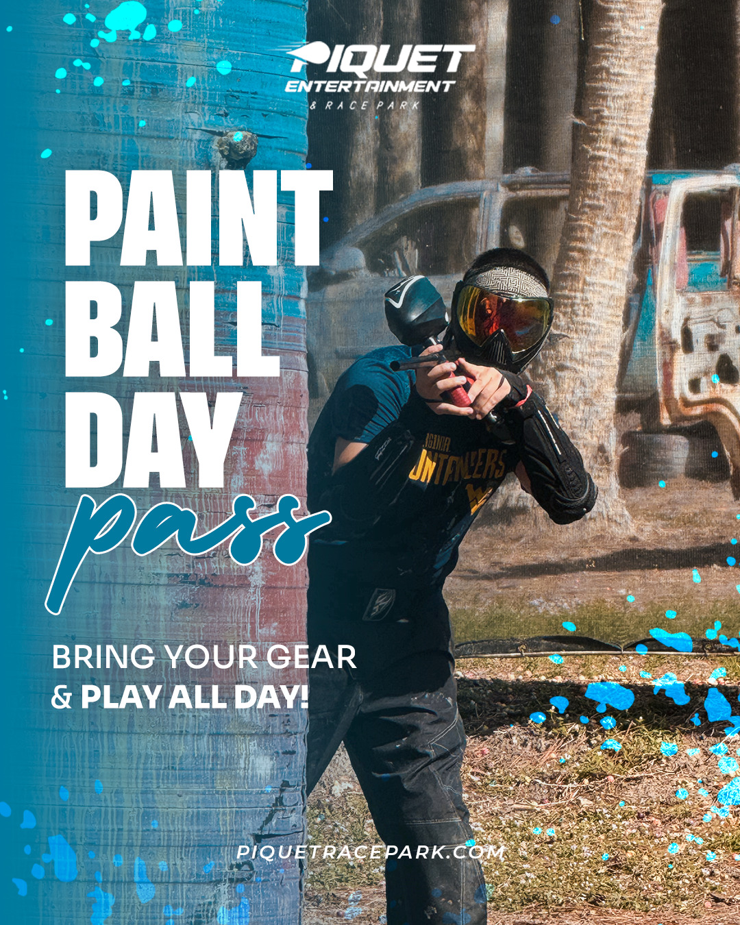 Piquet Race Park Event Venue ad creative