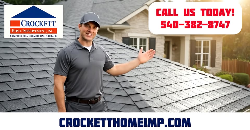 Crockett Home Improvement, Inc. Roofing ad creative
