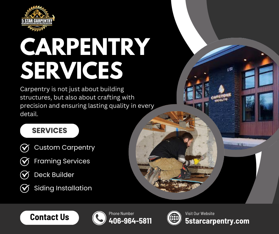 5 Star Carpentry General Contractor ad creative