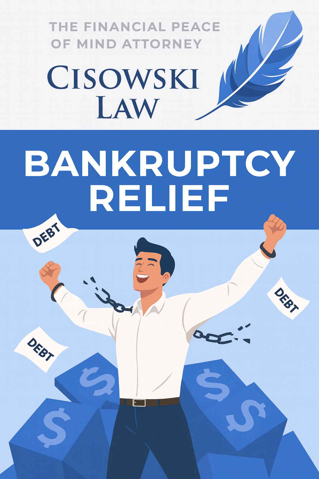 Cisowski Law Bankruptcy ad creative