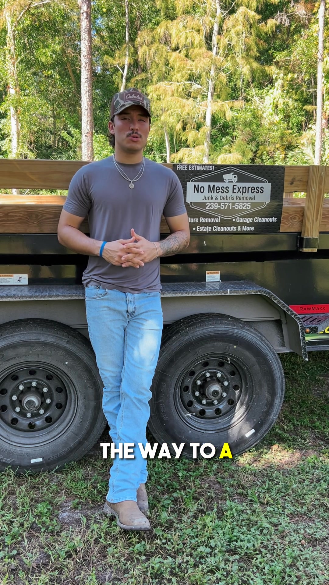 No Mess Express Junk Removal Junk Removal ad creative