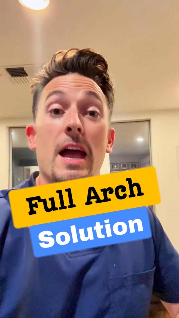 Full Arch Solution No Dentures