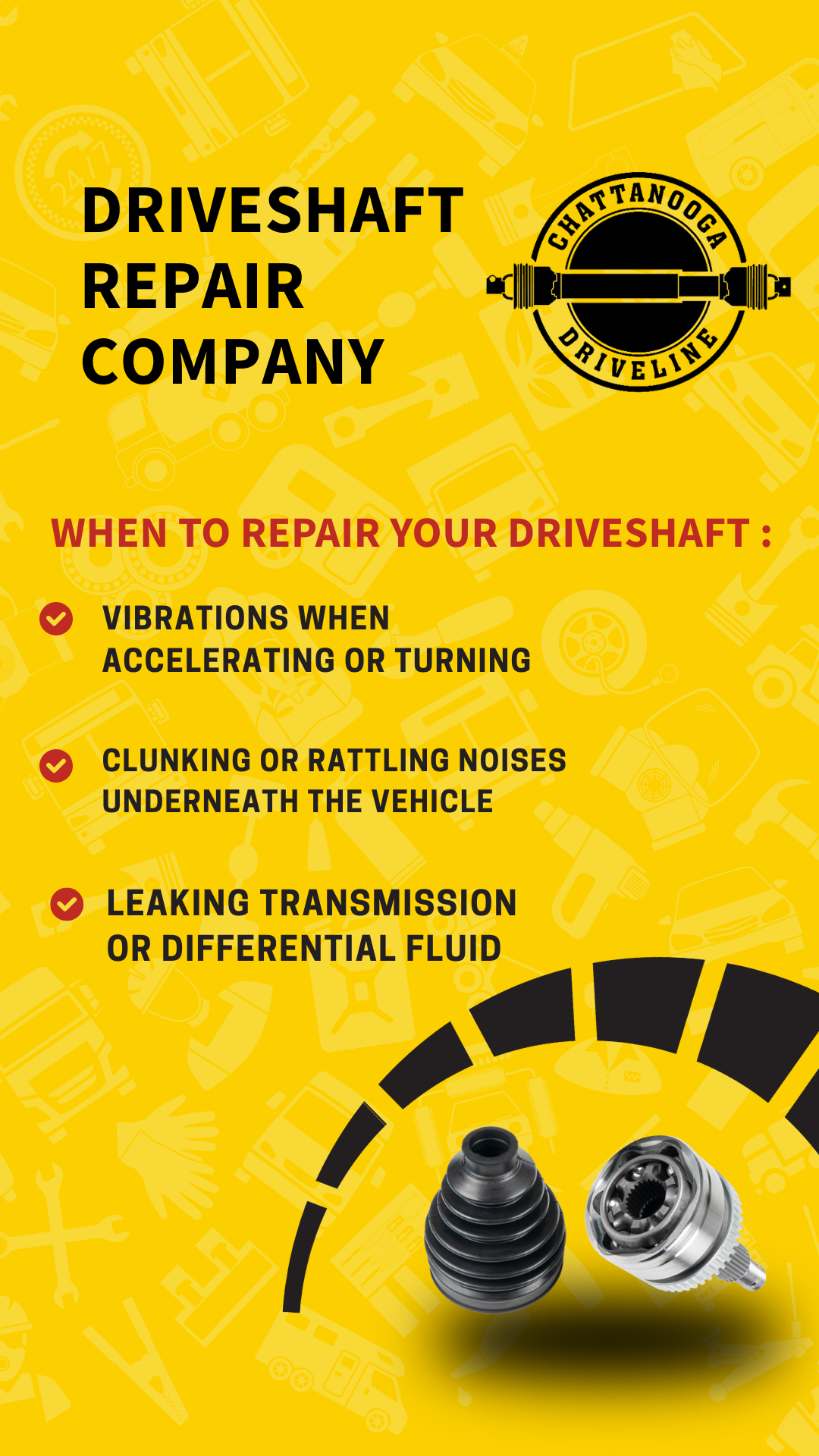 Chattanooga Driveline Service Auto Repair ad creative