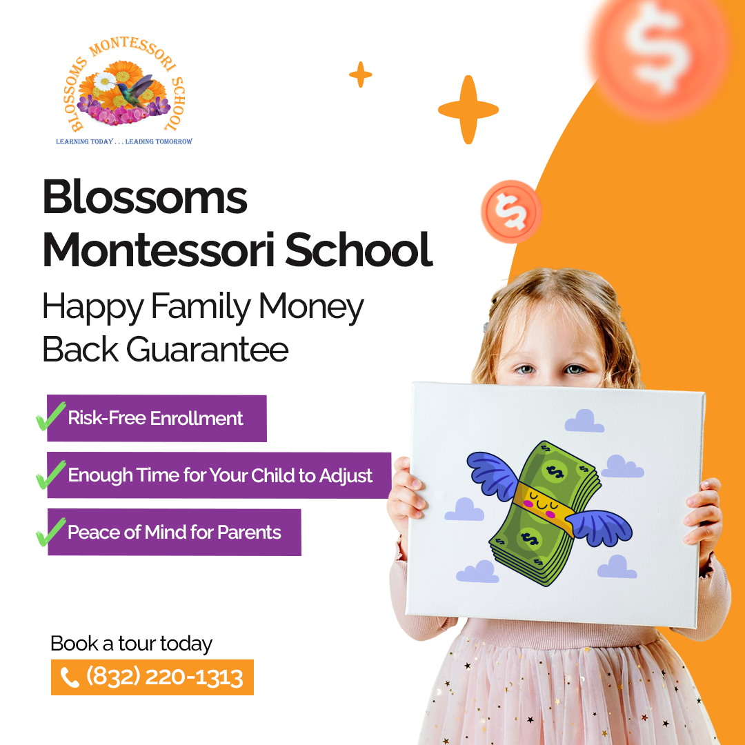 Blossoms Montessori School Preschool ad creative