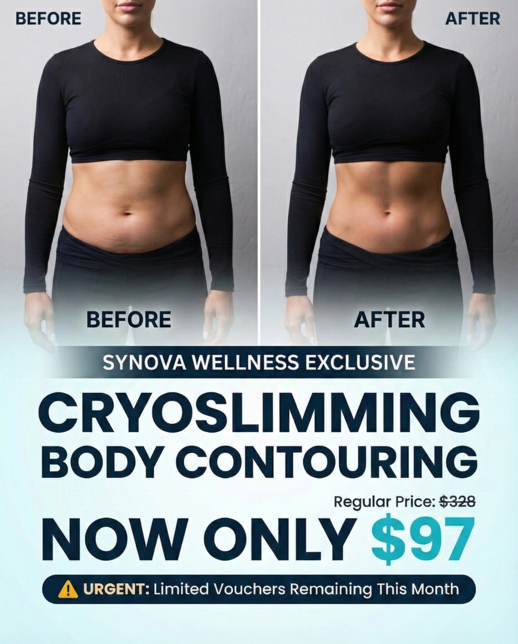 New Year, New Body — $97 Cryoslimming (Reg. $328)