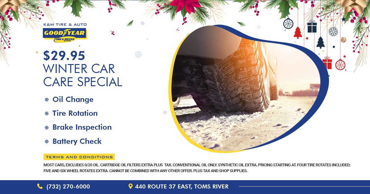 K&M Tire & Auto Center, Inc. · 440 NJ-37, Toms River, NJ 08753