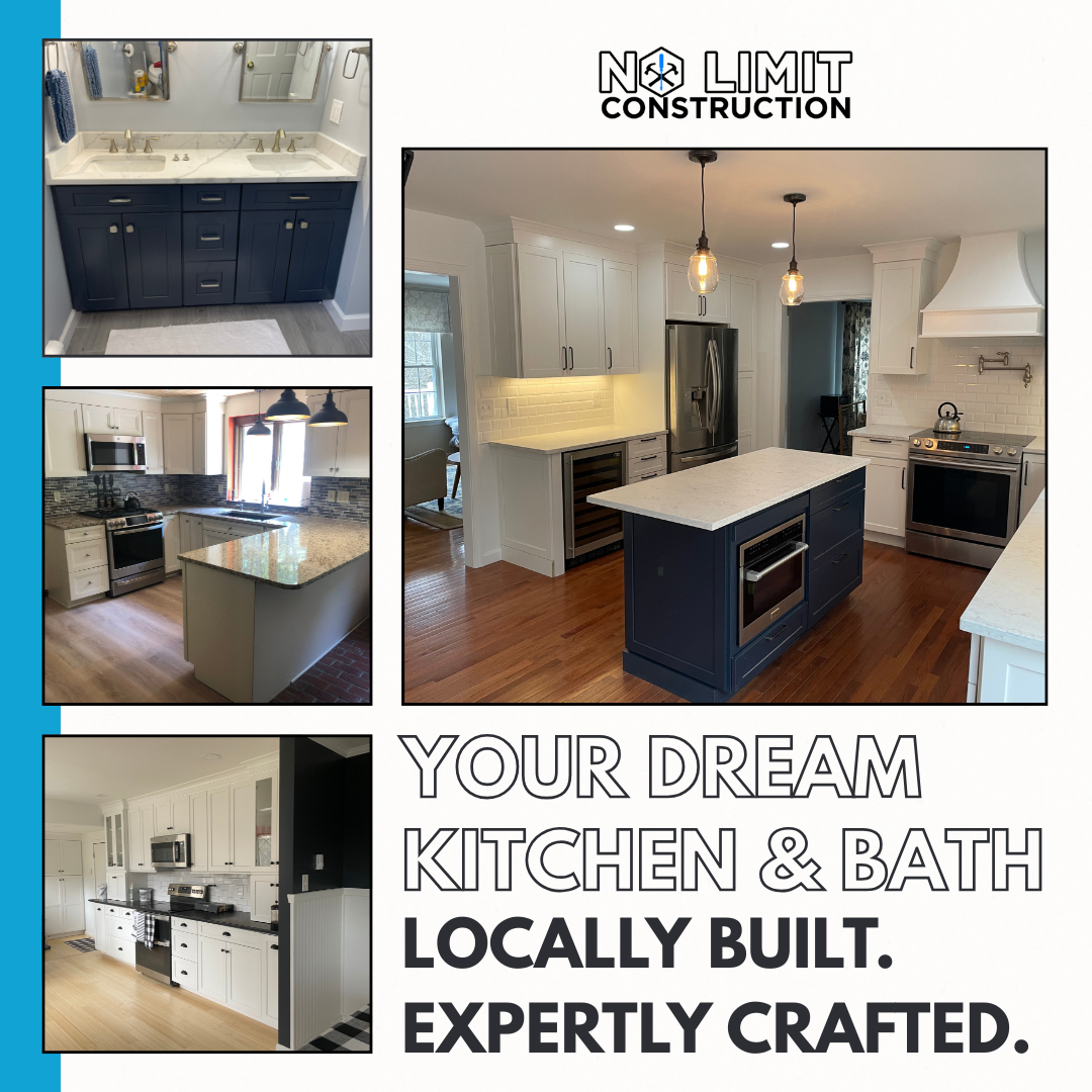 No Limit Construction, LLC Kitchen & Bath Remodeling ad creative