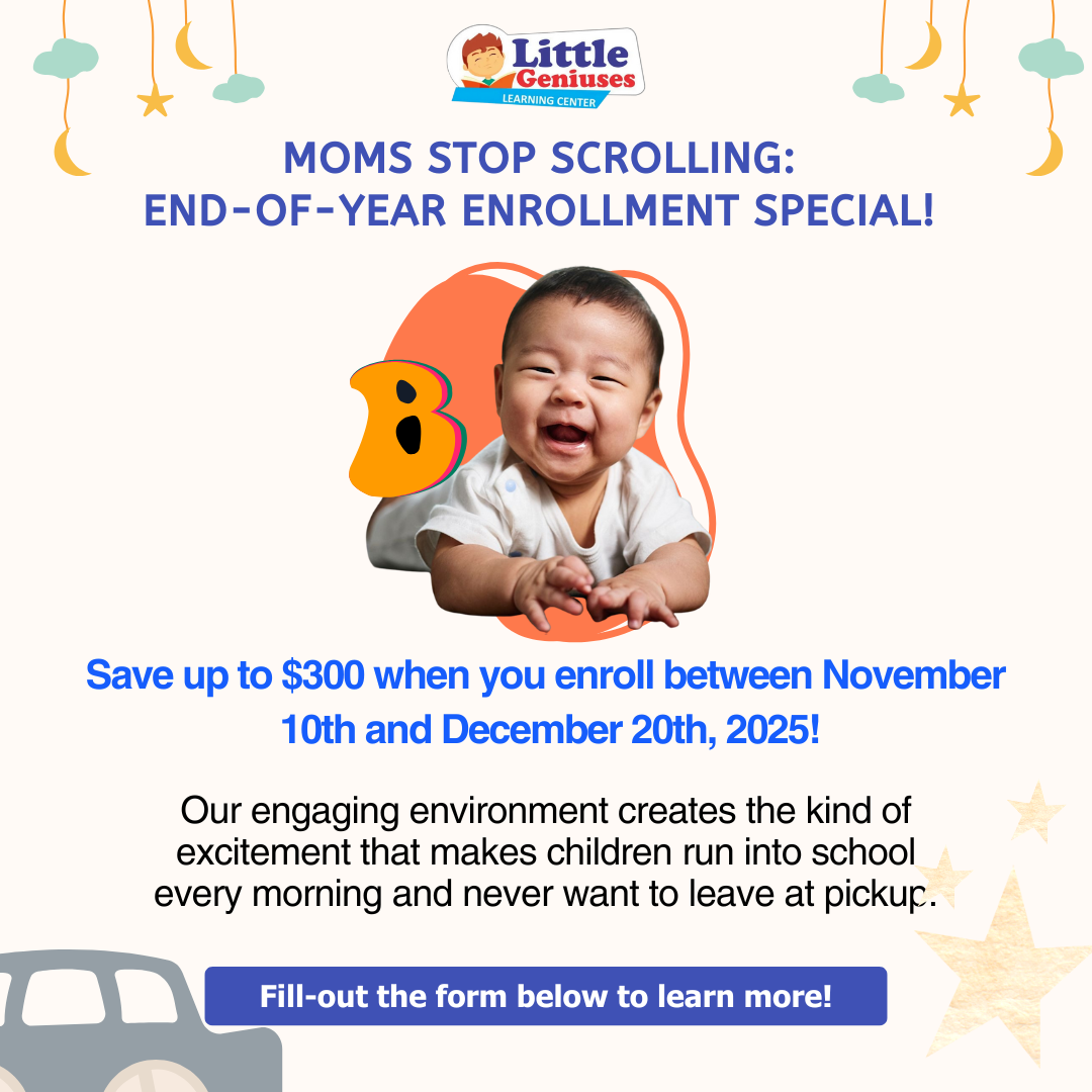 Little Geniuses Learning Center Daycare ad creative
