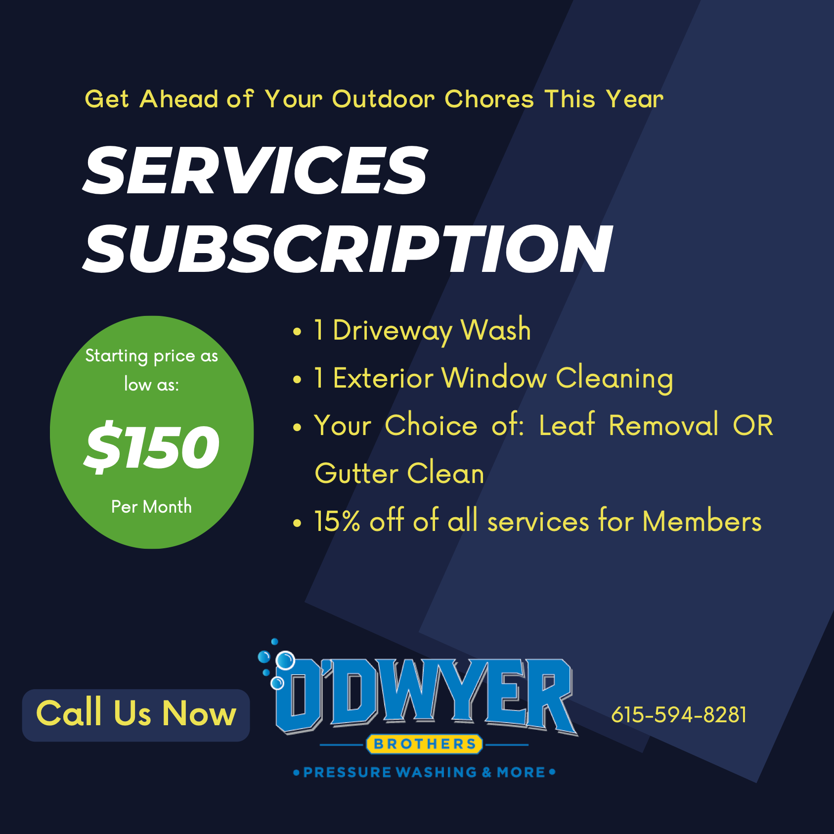 All in One Outdoor Services Subscription