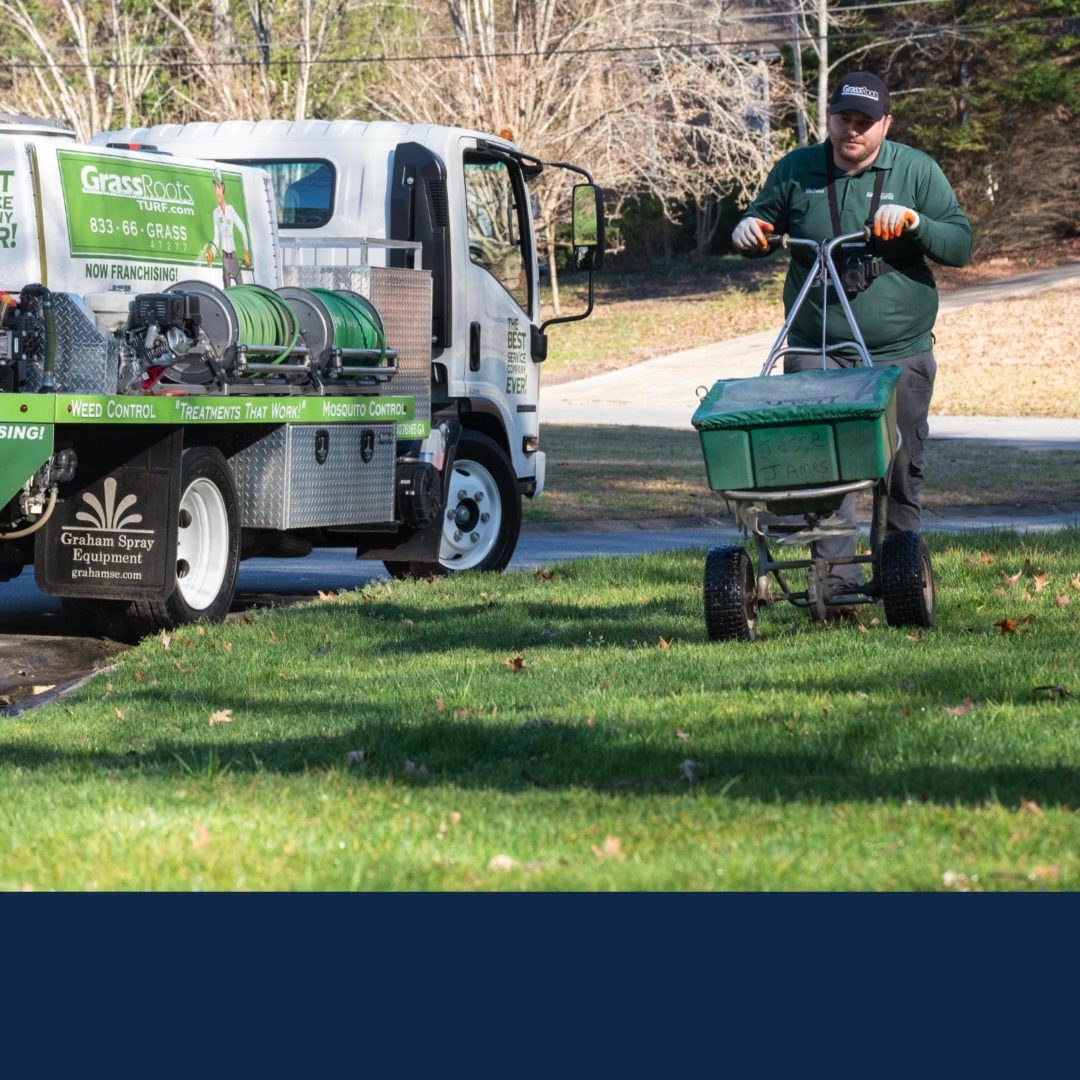 GrassRoots Turf Lawn Care ad creative