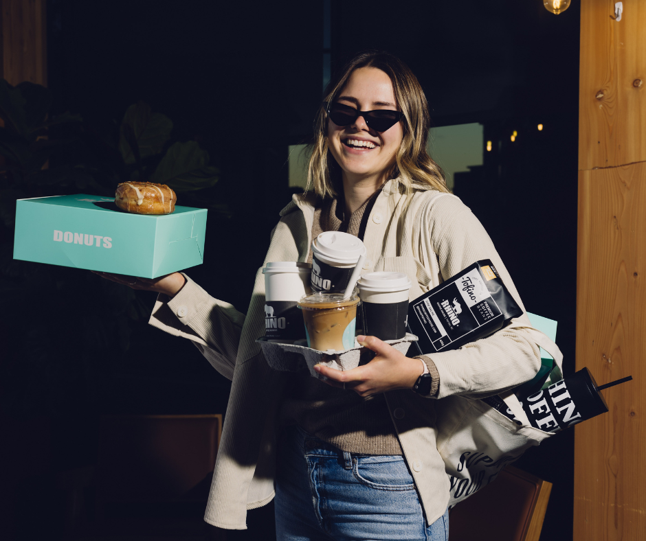 Rhino Coffee House Langford Catering ad creative