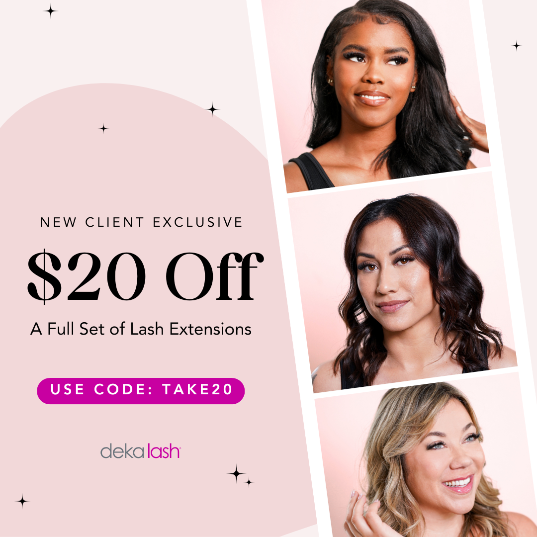 Deka Lash Eyelash & Brow Studio ad creative