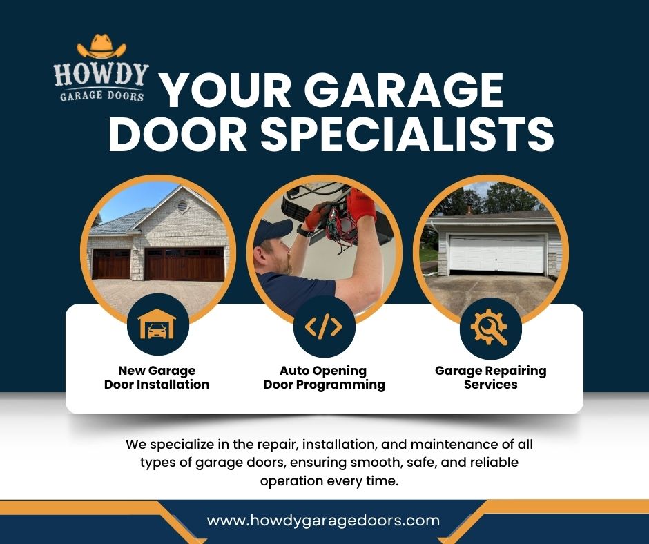 Howdy Garage Doors Garage Door ad creative