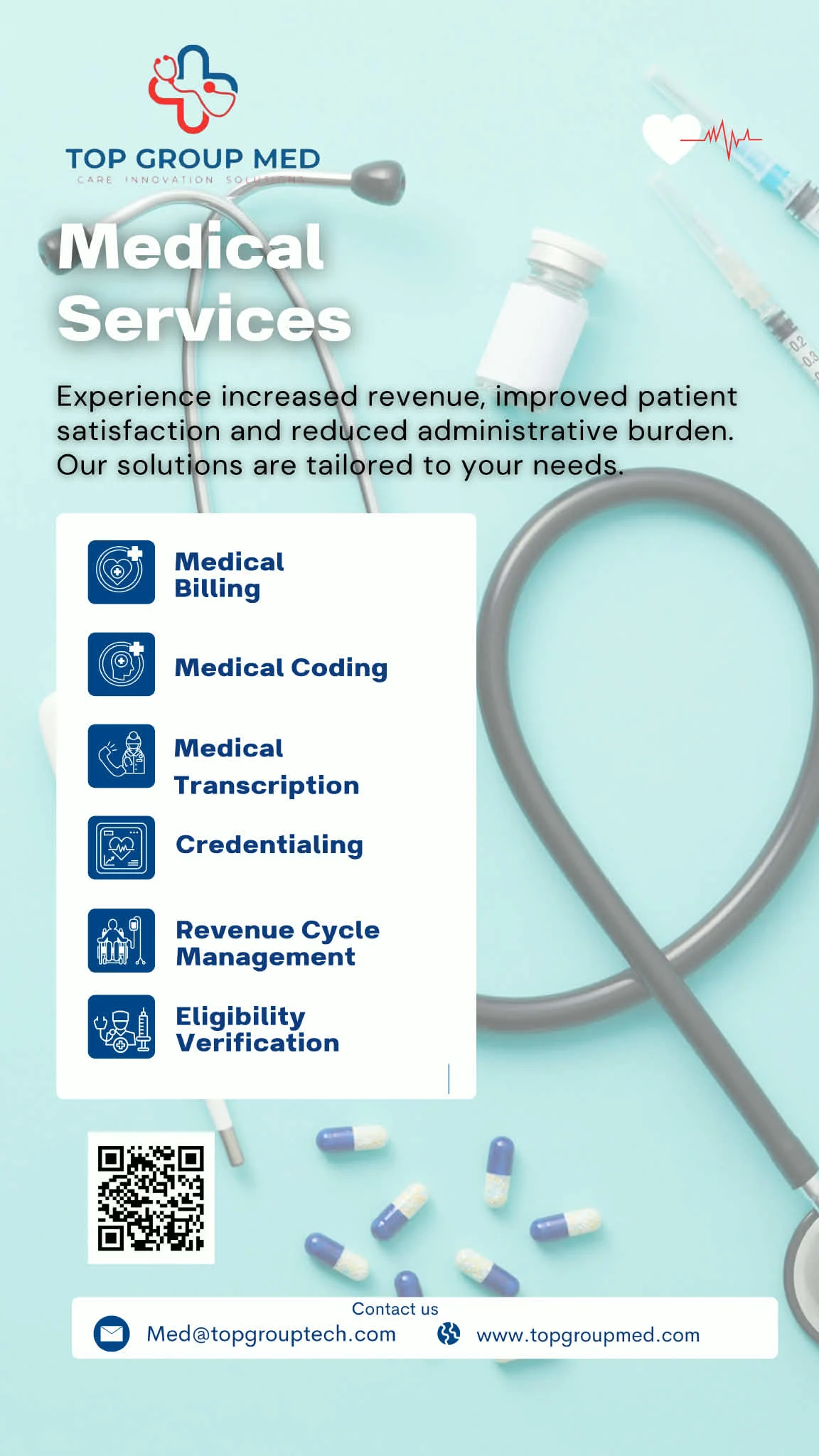 TOP GROUP TECH Software Dev Services ad creative