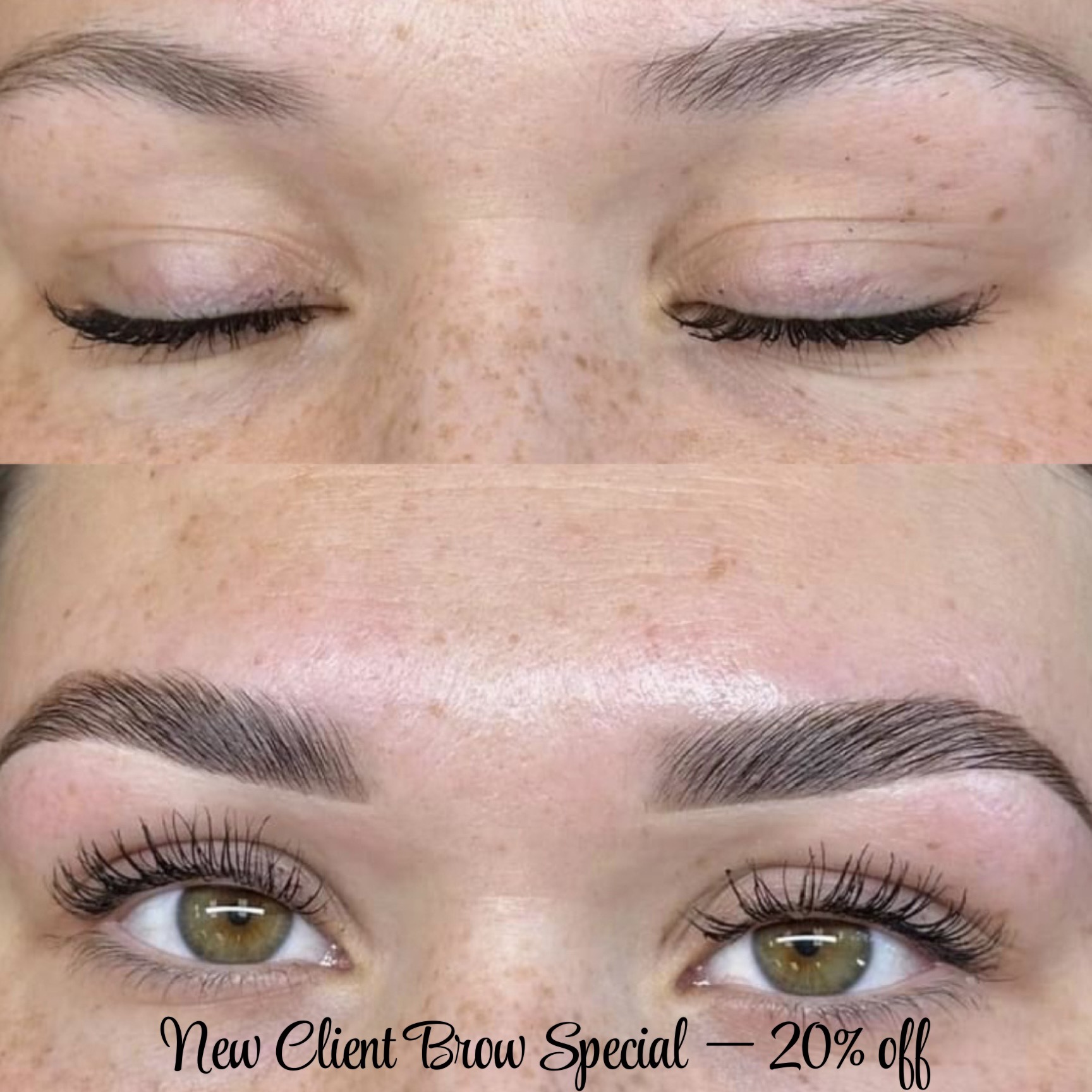 Skyn by Cyn Eyelash & Brow Studio ad creative