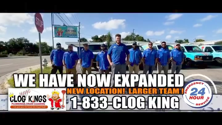Clog Kings Plumber ad creative
