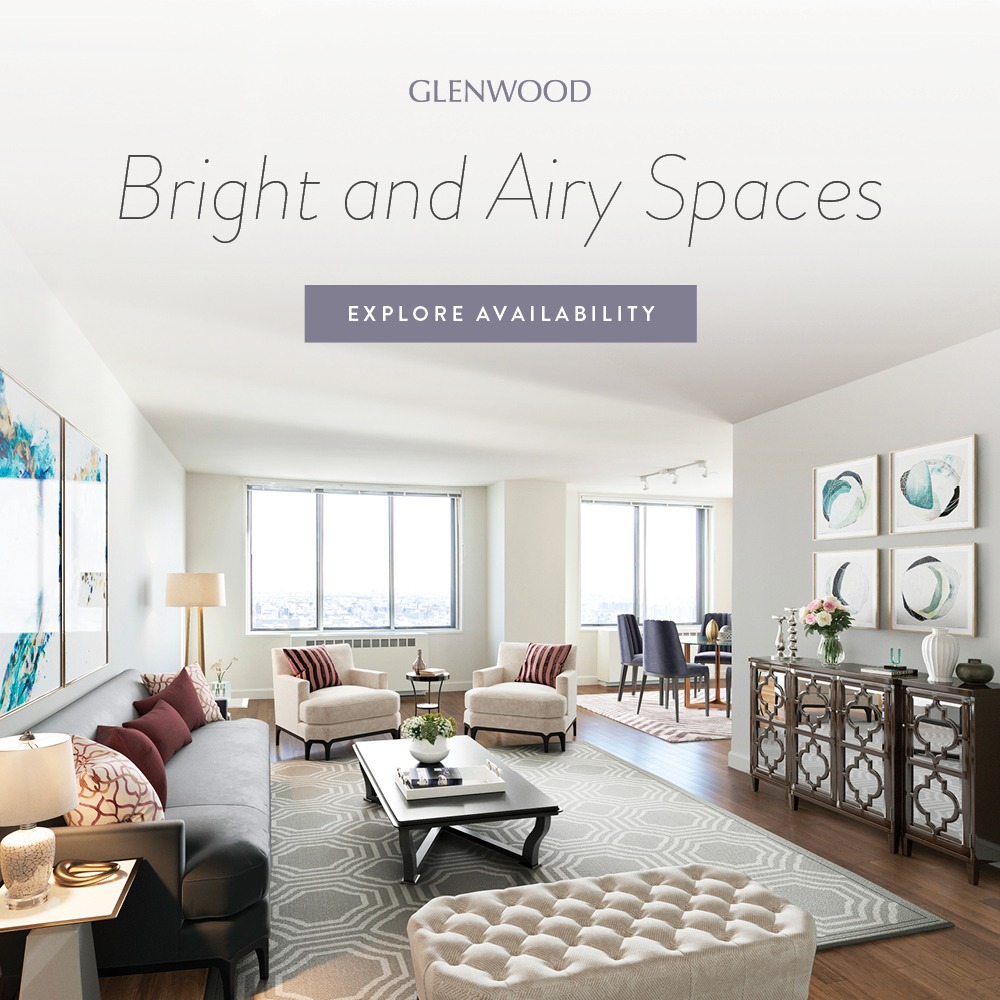 Glenwood NYC Luxury Apartments Real Estate Agent ad creative
