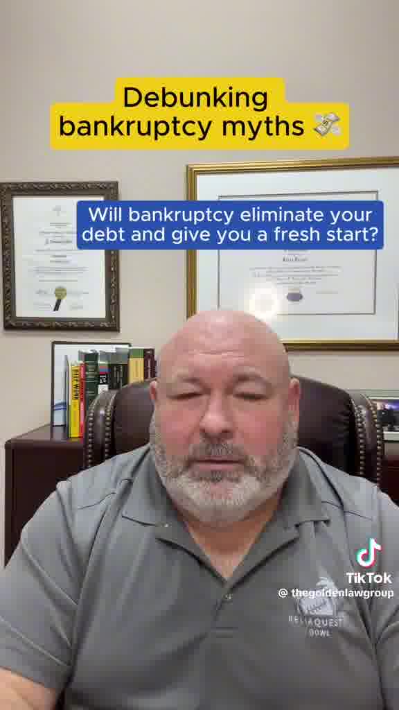 The Golden Law Group Bankruptcy ad creative