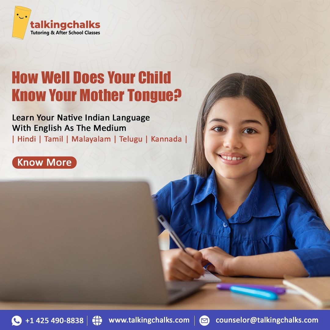 TalkingChalks Language School ad creative