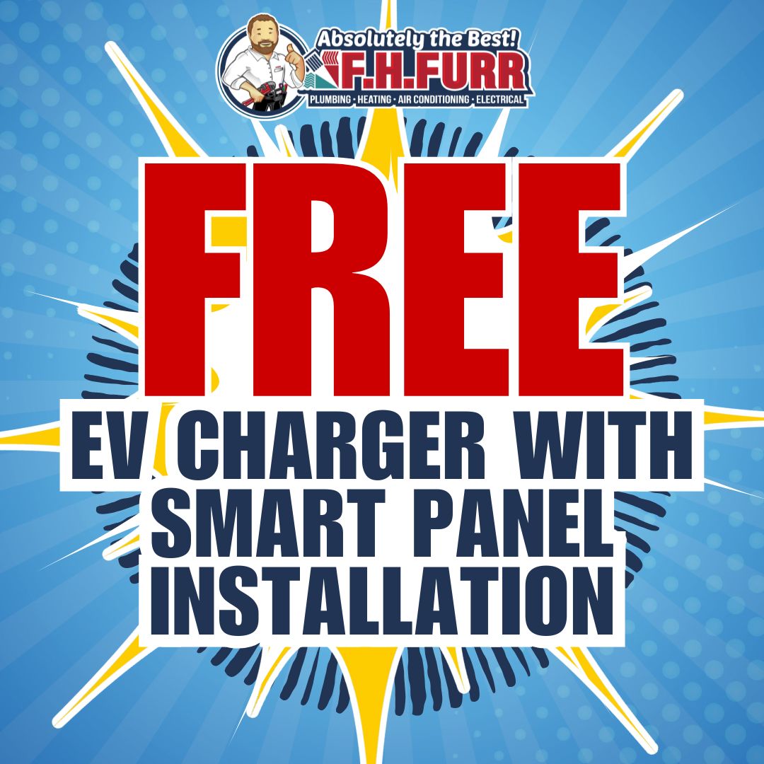 F.H. Furr Plumbing, Heating, Air Conditioning & Electrical Electrician ad creative