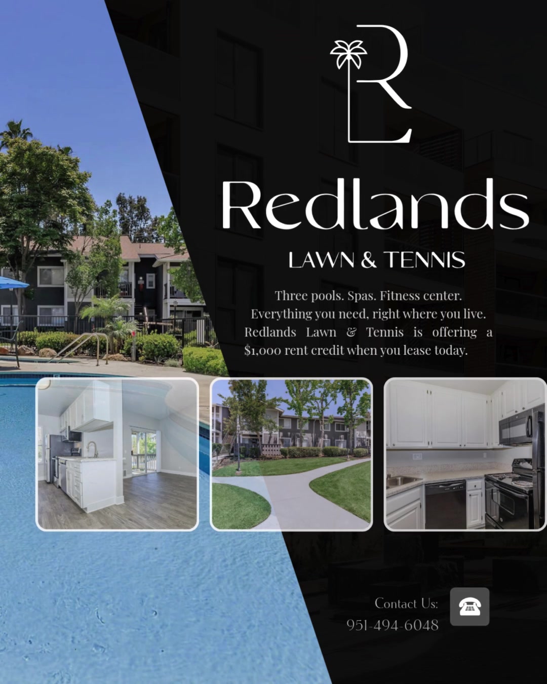 Redlands Lawn & Tennis Property Management ad creative