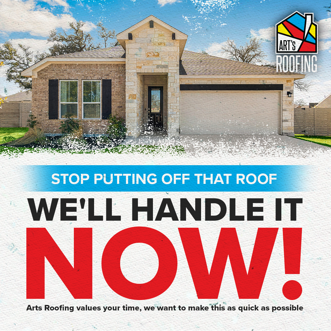 Art's Roofing Roofing ad creative