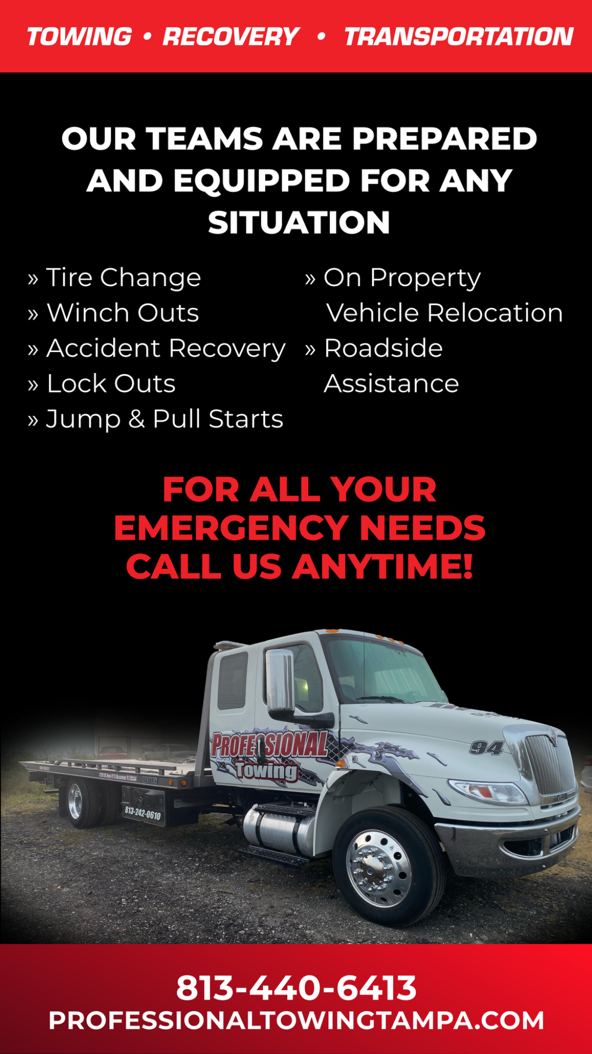 Roadside Trouble? Call Professional Towing