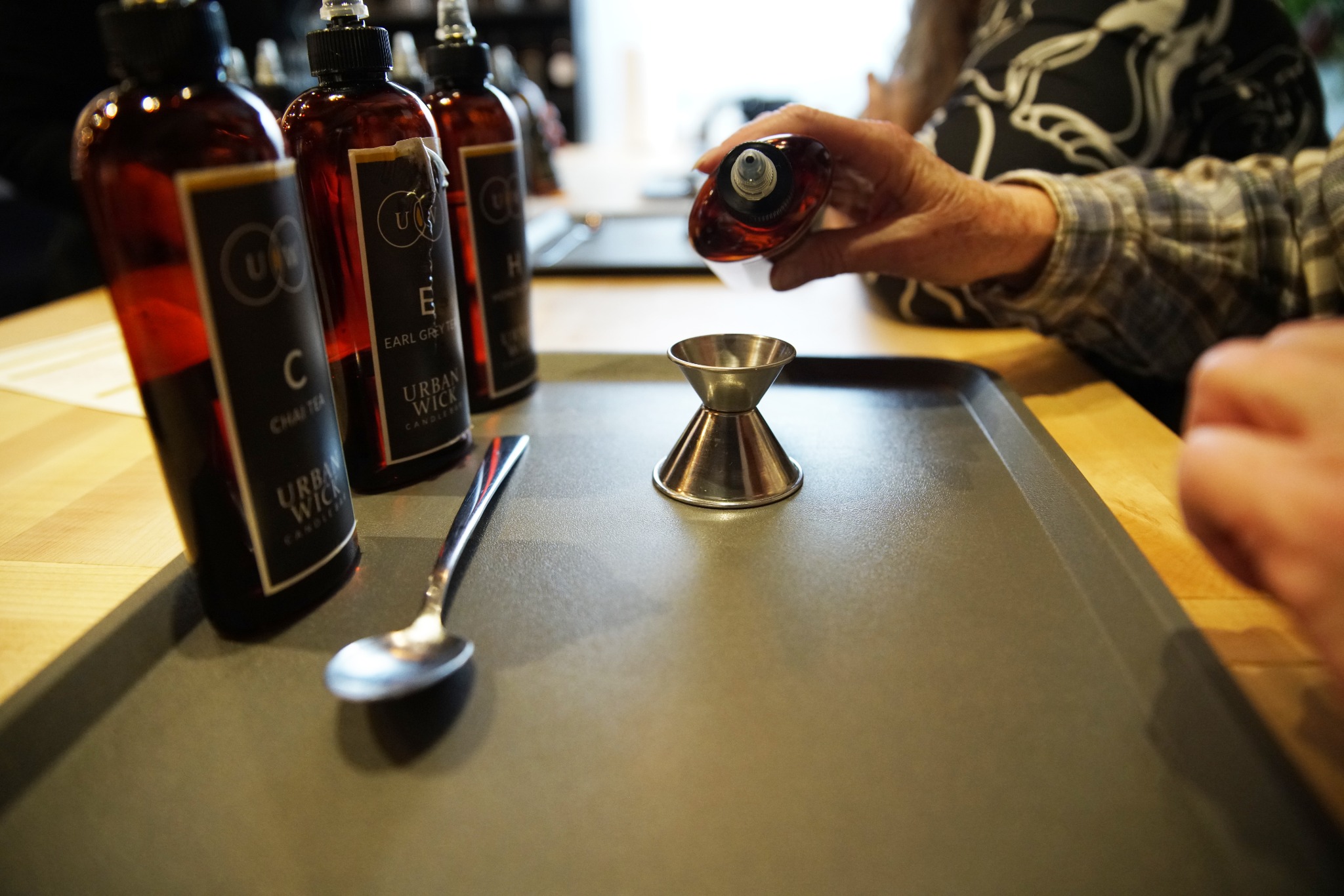 Urban Wick Candle Bar Art Classes ad creative