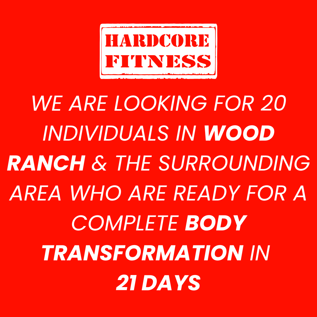 Hardcore Fitness Simi Valley Gym ad creative