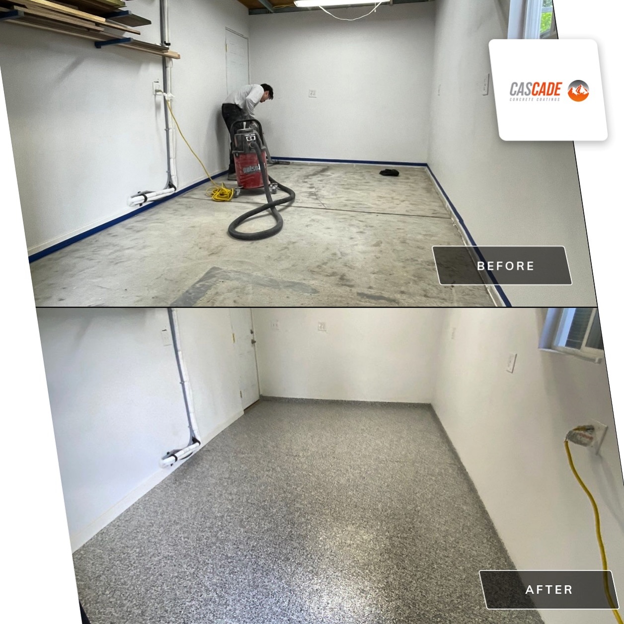 Cascade Concrete Coatings Concrete & Paving ad creative