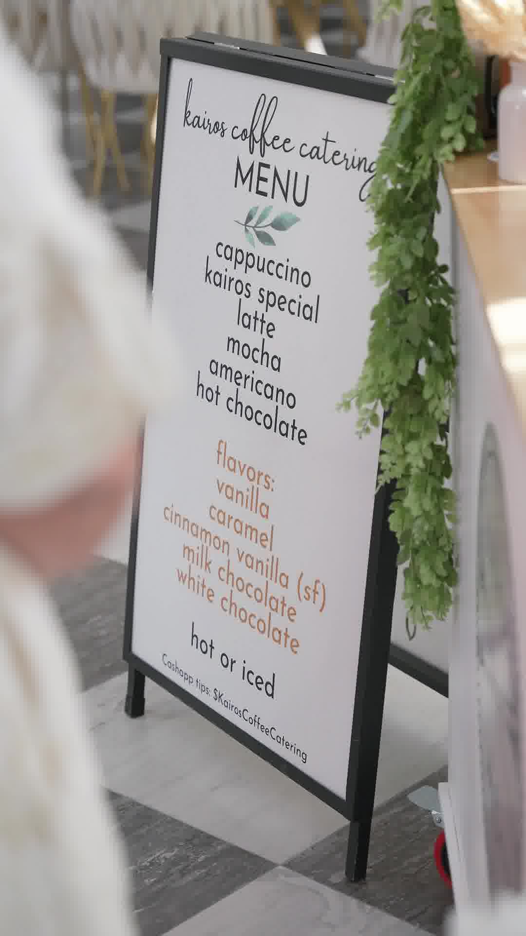 Our Coffee ☕️ Your Event ✨