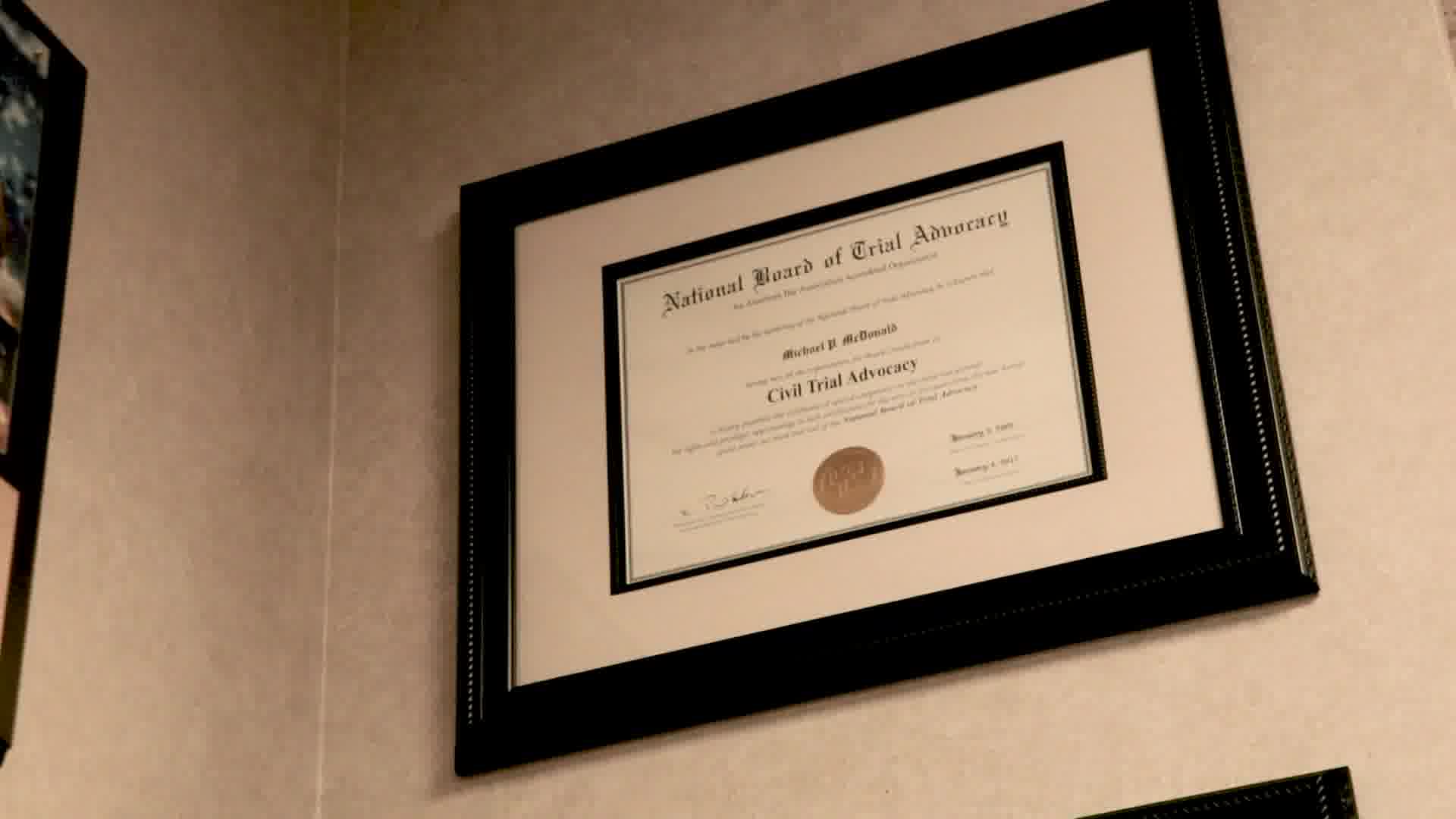 McDonald At Law Personal Injury ad creative