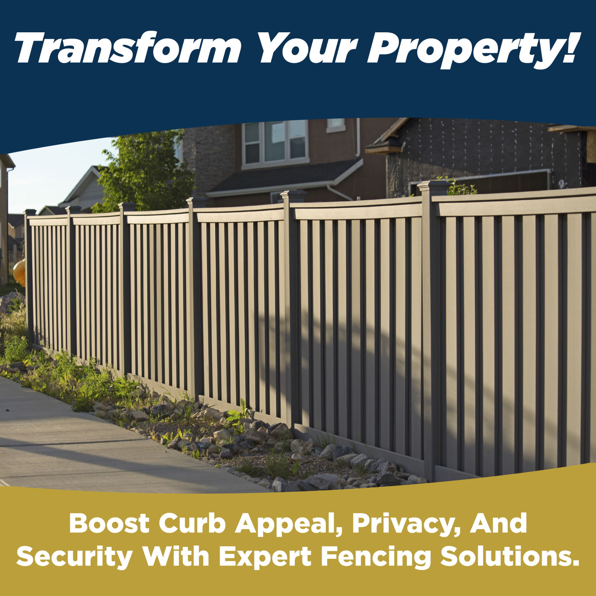 Landworks Fence LLC Fencing ad creative