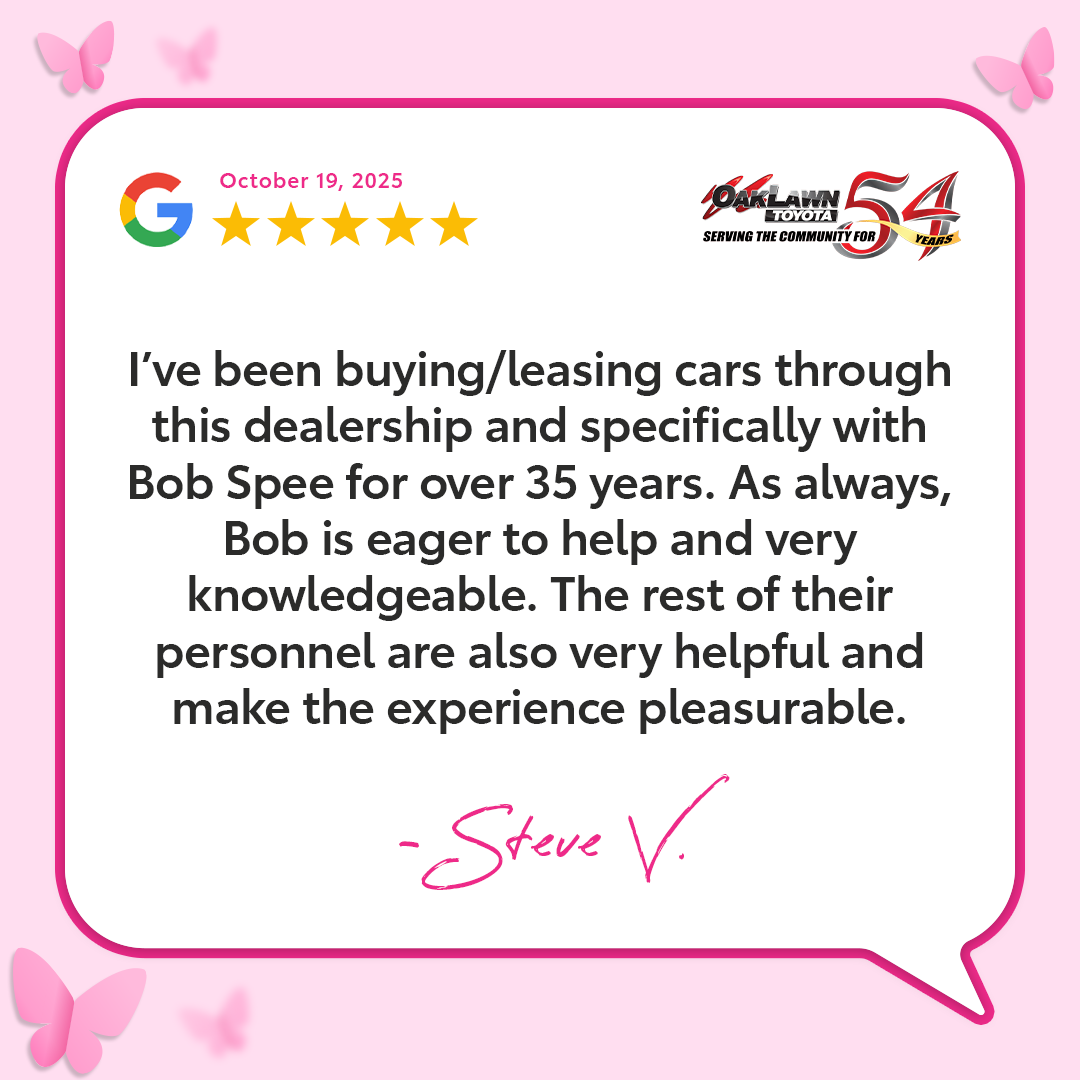 Oak Lawn Toyota Auto Dealer ad creative