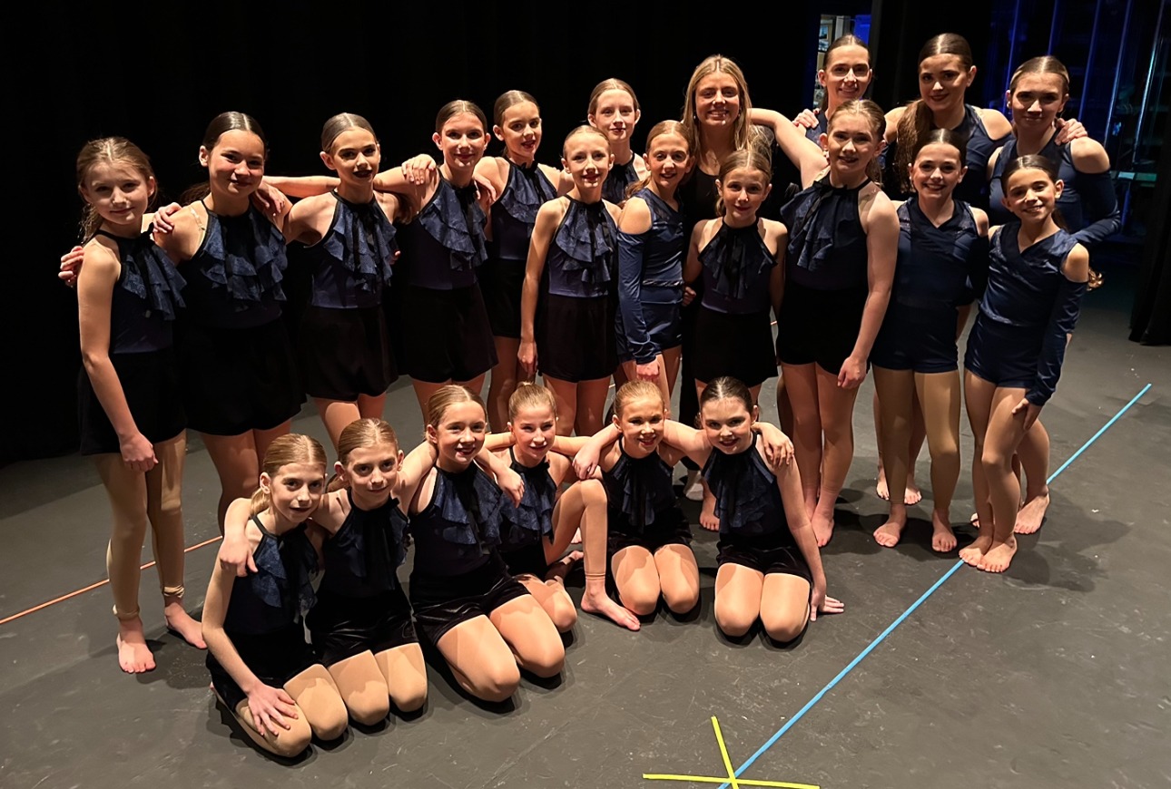 Tiffany's School of Dance & Performing Arts Center Dance Studio ad creative