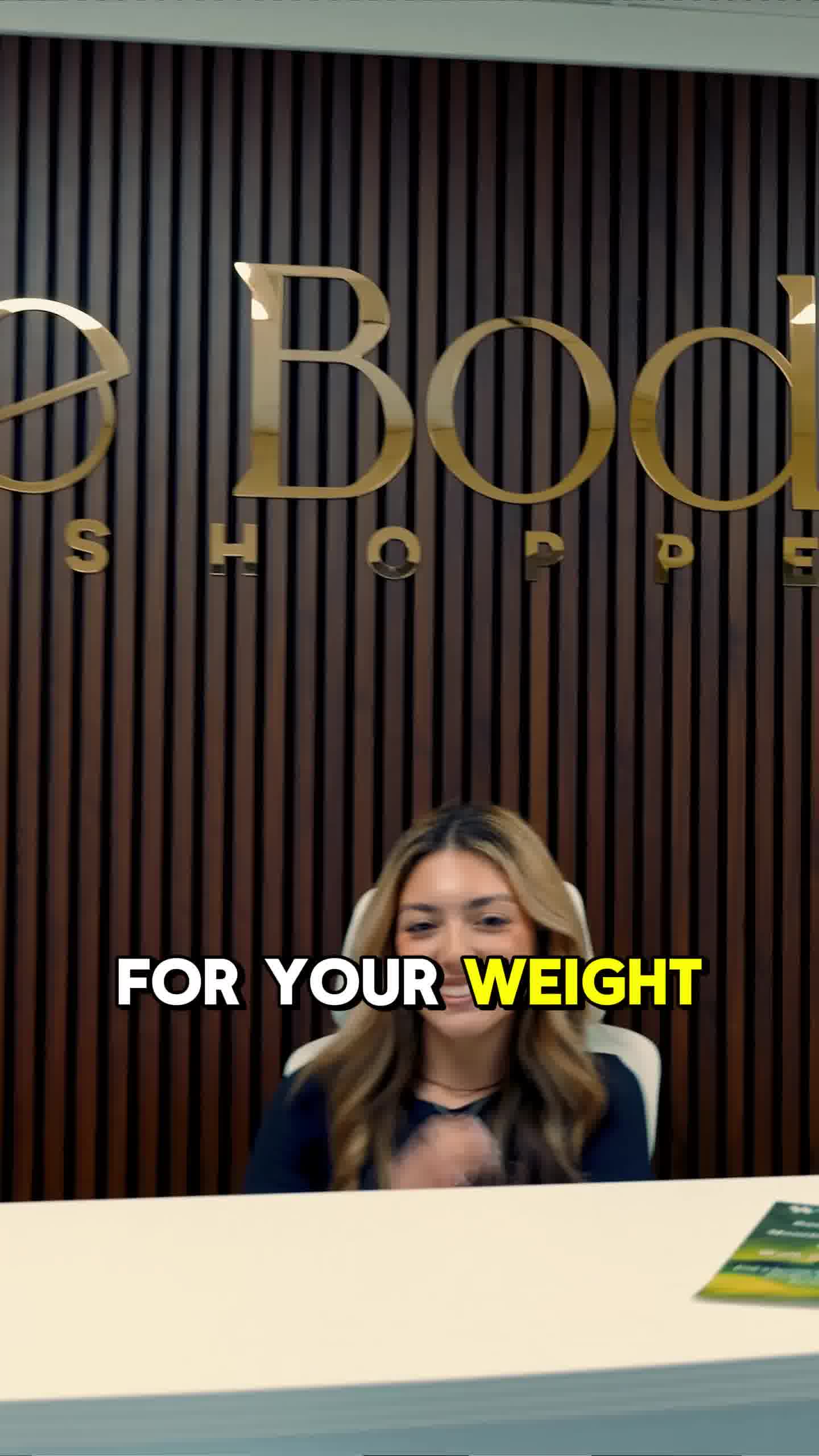 The Body Shoppe Weight Loss Clinic ad creative