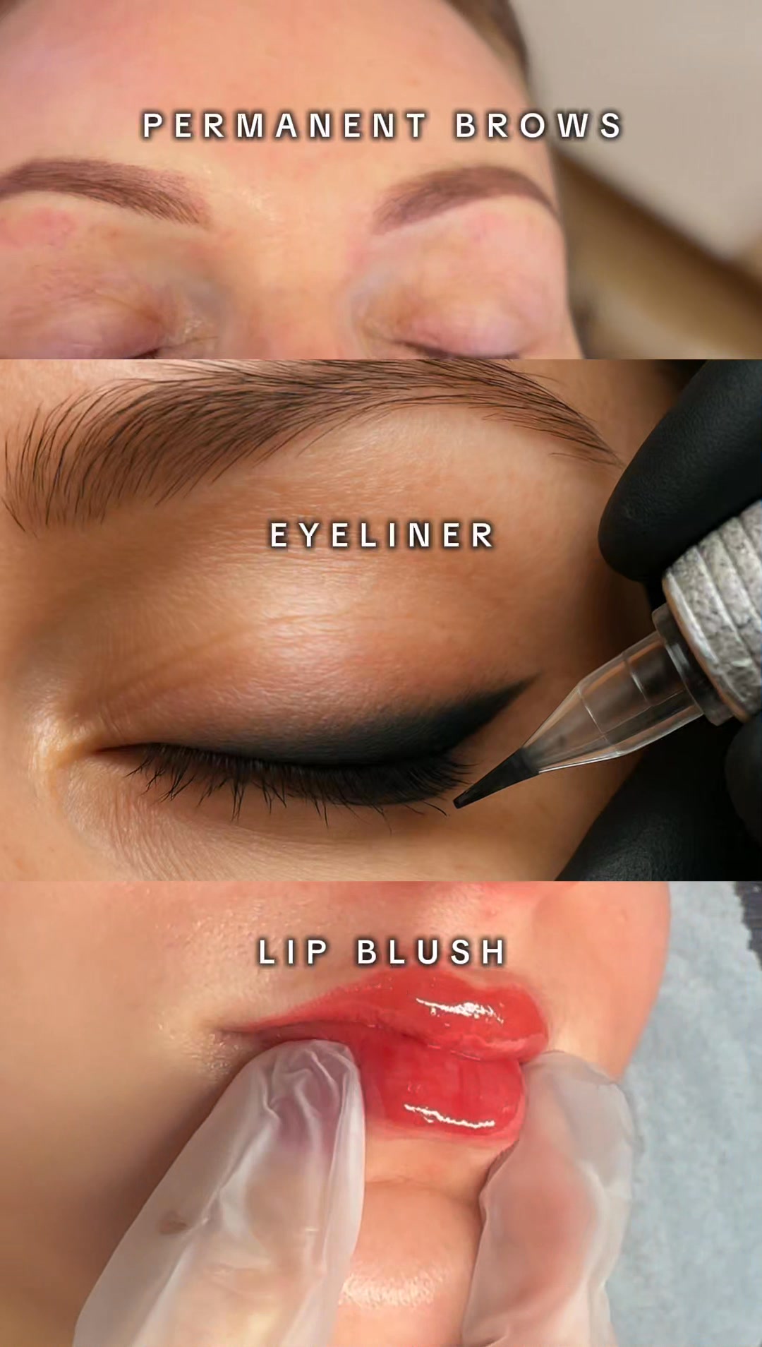 TIPSY Salon Skin.Ink Eyelash & Brow Studio ad creative