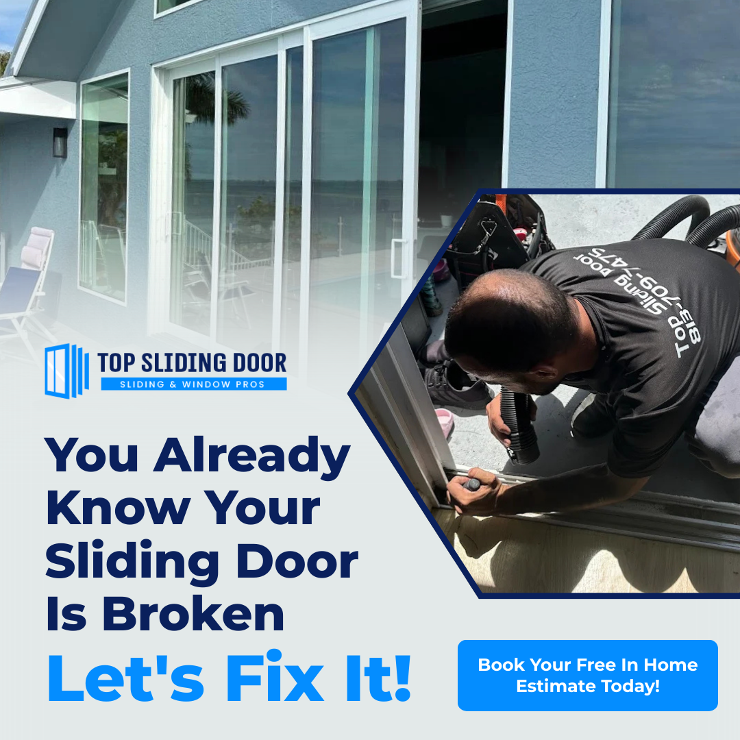 Top Sliding Door - Sliding Door & Window Repair Window & Door ad creative