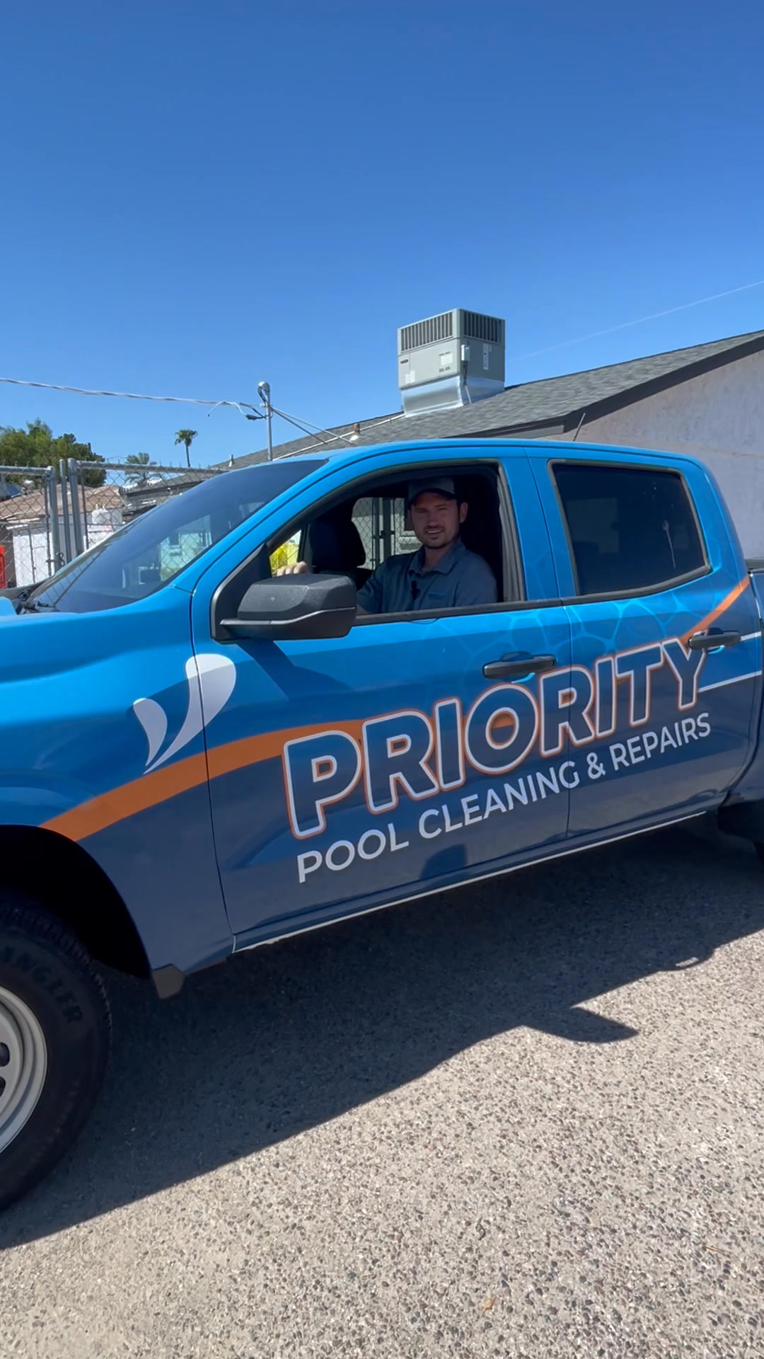 Priority Pools Pool Service ad creative