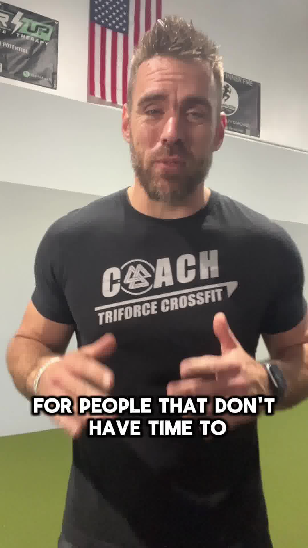 TriForce CrossFit Personal Trainer ad creative