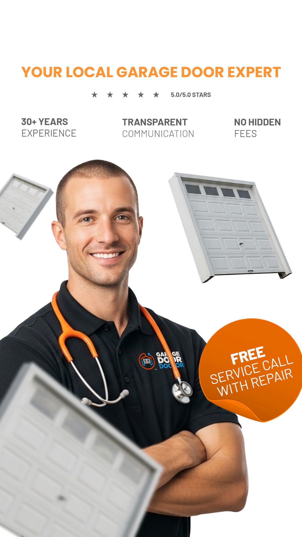 Garage Door Doctor Garage Door ad creative